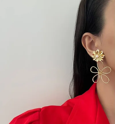 گوشواره طلایی طرح special