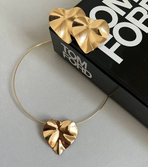 نیم ست فشن طرح قلب