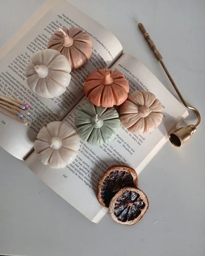 شمع کدو‌ حلوایی