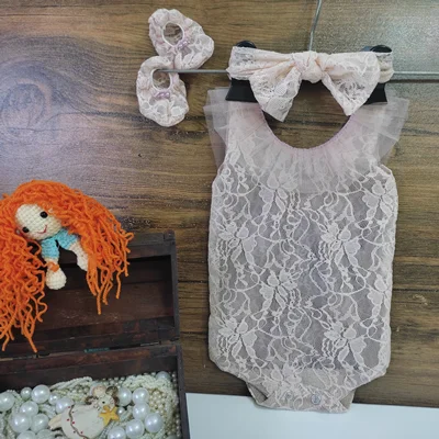 رامپر مجلسی نوزاد ست هلویی