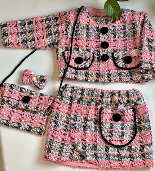 کت و دامن دخترانه