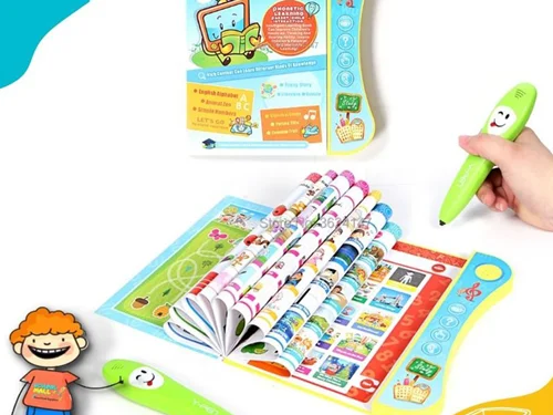 بازی آموزشی زبان انگلیسی مدل کتاب هوشمند