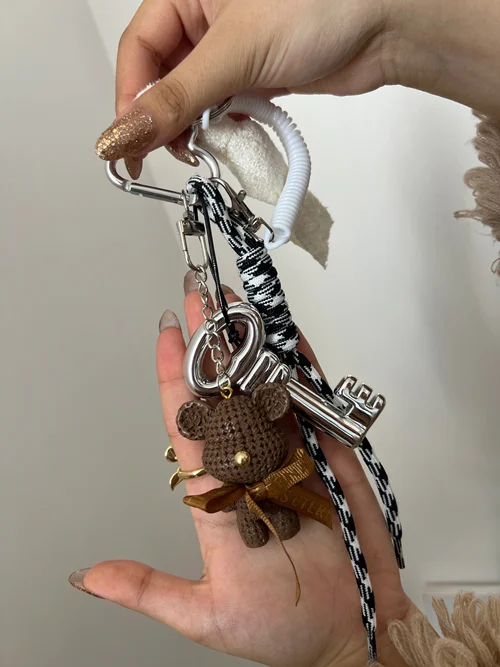 آویز کیف طرح خرس